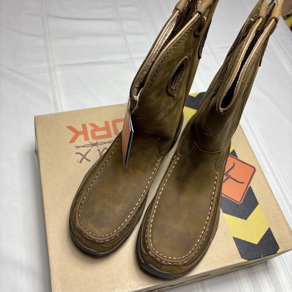 Twisted X Men's Hiker Waterproof Composite Toe Work Boots MHKBCW1 Size 9 M